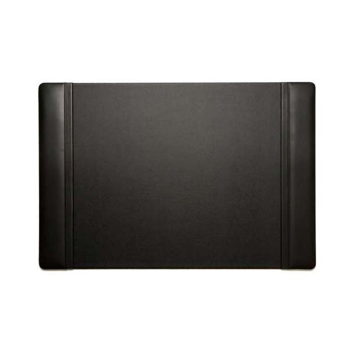 35x17 Inch Desk Computer Pad Black Leather 17