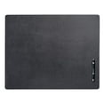 thumbnail image 1 of Black Leather 24" x 19" Desk Mat Without Rails, 1 of 6