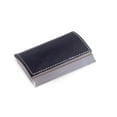 thumbnail image 1 of Black Leather Business Card Case with Magnetic Lid., 1 of 1