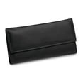 thumbnail image 1 of Black Leather Magnetic Closure Slim Jewelry Wallet GM17708, 1 of 2