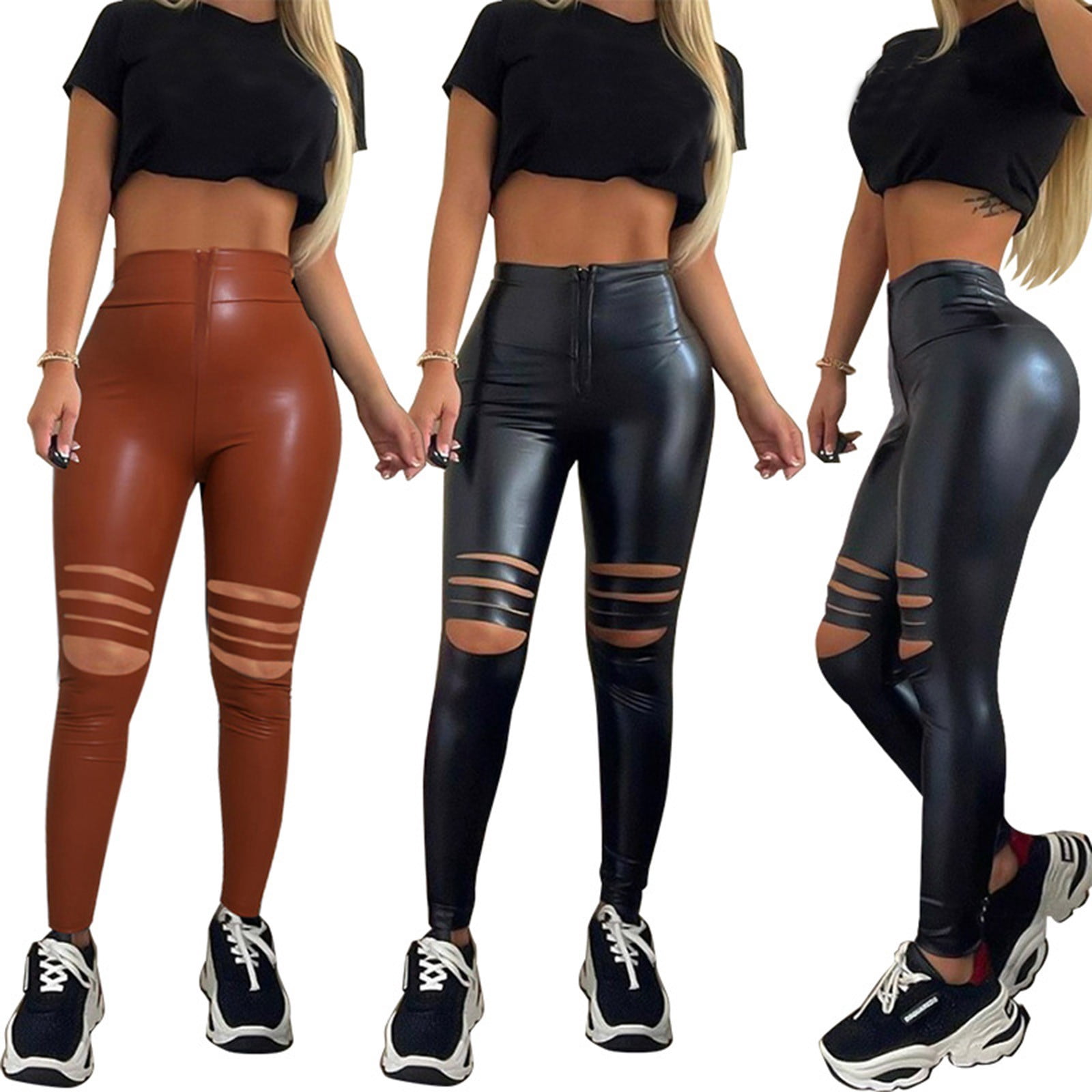 Pantalon En Cuir Rouge Et Noir A.L.C. Stefan - Taille 8, Neuf Avec étiquettes (valeur $1245)
