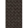 thumbnail image 1 of Black Leather Patchwork Geometric Wallpaper R8248, 1 of 2