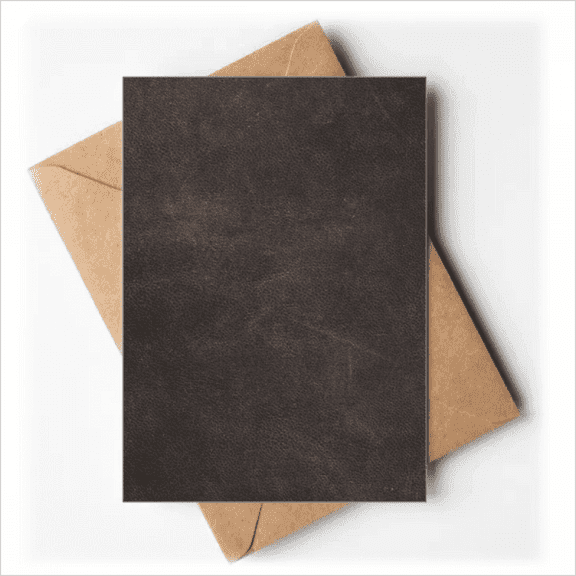 Black Leather Pattern Greeting Cards You are Invited Invitations