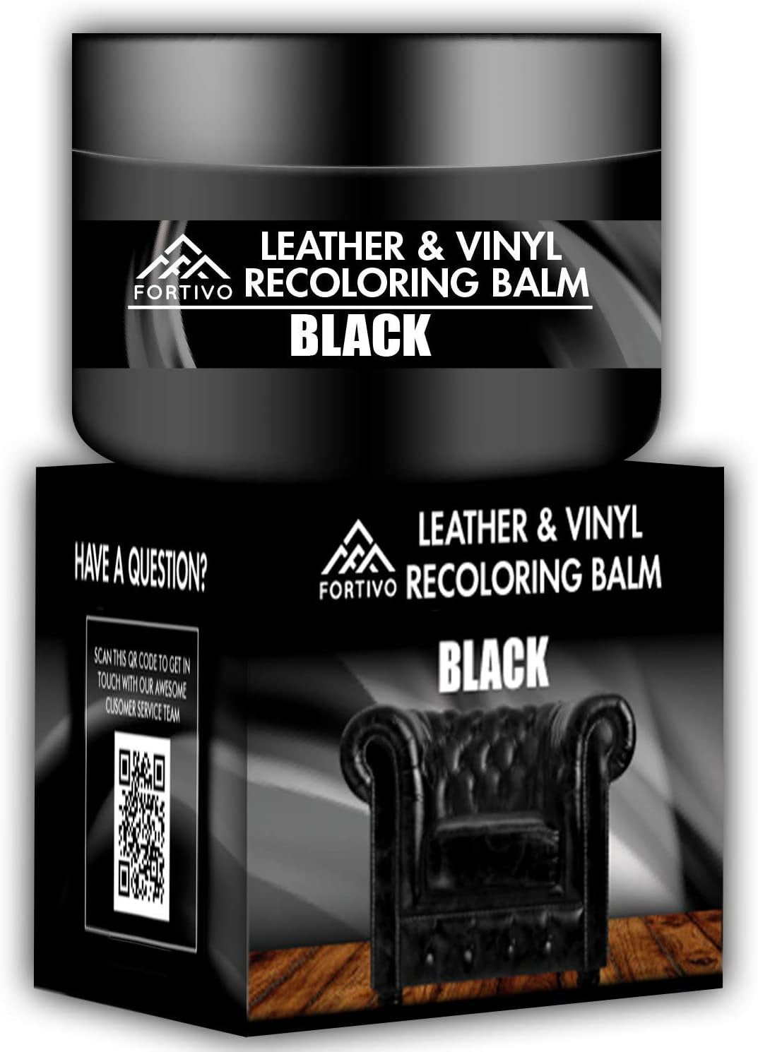  SANPAIR Black Leather Recoloring Balm, Leather Color Restorer,  Leather Scratch Repair, Leather Balm, Black Leather Paint, Leather Sofa  Stain Remover for Couch, Furniture and Car Seat : Automotive