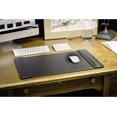 thumbnail image 1 of Dacasso"Black Leather Side-Rail Desk Pad/Desk Protector, 22"" x 14""" (PR-1028), 1 of 1