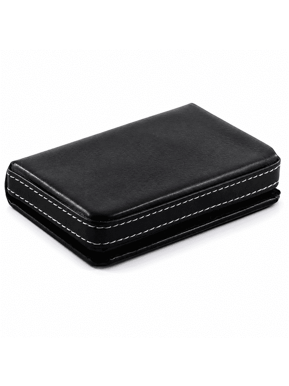 Black Wallet – Sleek Stitch Detailing, Everyday Essential