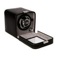 thumbnail image 1 of Black Leather Watch Winder - 6L x 5.25W x 5.5H in., 1 of 3
