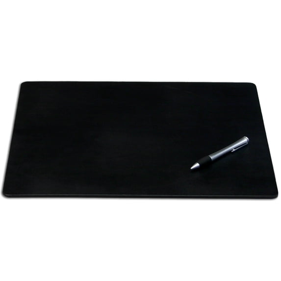 Black Leatherette 17 x 14 Conference Table Pad