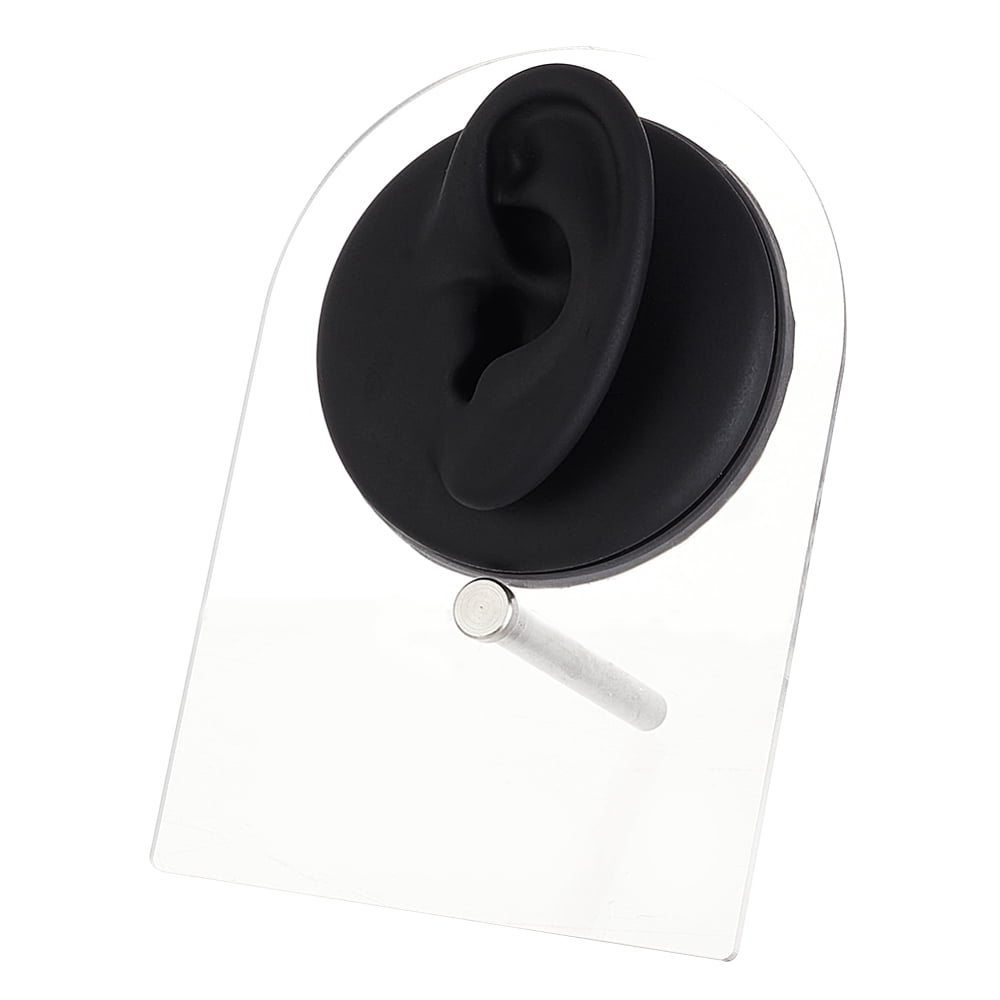 Black Left Ear Displays Model Silicone Ear Model Rubber Ear Silicone ...