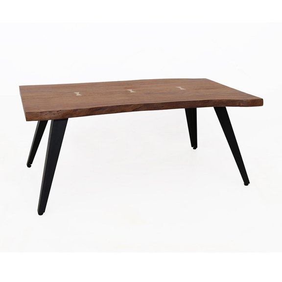 Black Legged Table / For Primary Living Room / Complements Modern Decor