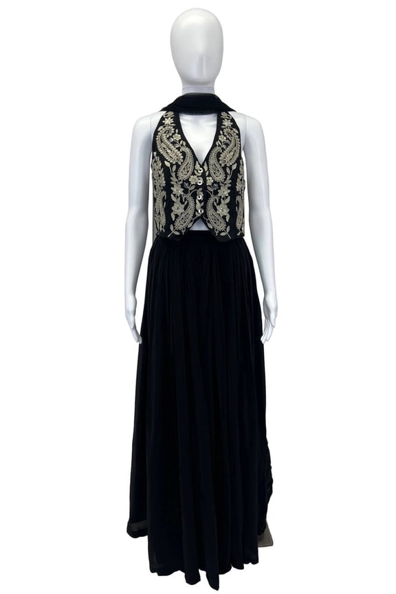 Black Lehnga Set