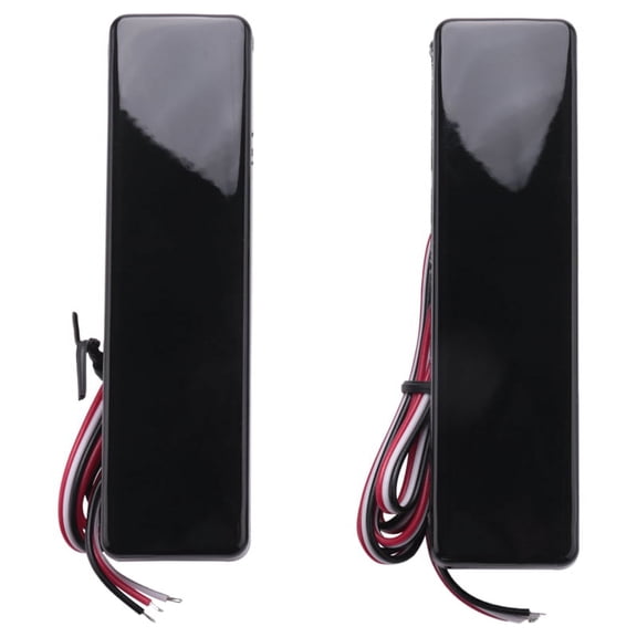 Black Lens LED Bumper Reflector Tail Lights for Vivaro Movano for Primastar for Trafic Master Rake Lights Turn Signal Lights