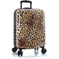 Black Leopard 21Inch Hardside CarryOn Spinner (Brown Leopard