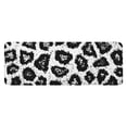 thumbnail image 1 of Black Leopard Pattern Kitchen Rug Mat,Kitchen Runner Rugs Non Skid Washable,Decorative Kitchen Floor Mats for Kitchen,Sink,Laundry,17"x47.2", 1 of 7