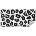 thumbnail image 1 of Black Leopard Pattern Rectangle Tablecloth 60"x120",Waterproof Polyester Rectangle Table Cloth, Wipeable Spillproof Polyester Tablecloth for Dining, Camping, Indoor and Outdoor, 1 of 6