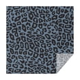 thumbnail image 1 of Black Leopard Pattern Square Tablecloth,Waterproof Square Table Cover,Wipeable Spillproof Washable Table Cover for Home Kitchen Party Decor 42"X42"(107x107cm), 1 of 6