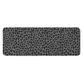 thumbnail image 1 of Black Leopard Print Kitchen Rug Mat,Kitchen Runner Rugs Non Skid Washable,Decorative Kitchen Floor Mats for Kitchen,Sink,Laundry,17"x47.2", 1 of 7