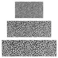 thumbnail image 1 of Black Leopard Print Kitchen Rugs Sets Of 3,Kitchen Runner Rugs Non Skid Washable,Decorative Kitchen Floor Mats for Kitchen,Sink,Laundry,17"x30"+ 17"x47" + 17"x59", 1 of 6