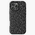 thumbnail image 1 of Black Leopard Print Phone Case for iPhone 16 15 14 13 12 11 Pro Max M5909088, 1 of 2