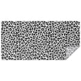 thumbnail image 1 of Black Leopard Print Rectangle Tablecloth 60"x120",Waterproof Polyester Rectangle Table Cloth, Wipeable Spillproof Polyester Tablecloth for Dining, Camping, Indoor and Outdoor, 1 of 6