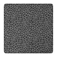thumbnail image 1 of Black Leopard Print Square Fitted Tablecloth with Elastic Edge,Square Table Cover,Washable Elastic Table Cover for Home Kitchen Party Decor 36"x36", 1 of 6