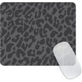 thumbnail image 1 of Black Leopard Square Mouse Pad 9.5"x7.8"x0.12" Inch Waterproof NonSlip Rubber Base Mouse Pads for Office Laptop, Sleek and Stylish for Professional Use, 1 of 6
