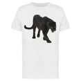 thumbnail image 1 of Black Leopard. Sticker Tee Men's -Image by Shutterstock, 1 of 2