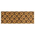 thumbnail image 1 of Black Leopard Sunflower Pattern Kitchen Rug Mat,Kitchen Runner Rugs Non Skid Washable,Decorative Kitchen Floor Mats for Kitchen,Sink,Laundry,17"X47", 1 of 5