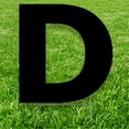 thumbnail image 1 of Black Letter D 20 inches tall, 1 of 2