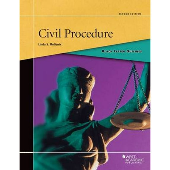 Pre-Owned Civil Procedure (Black Letter Outlines) Paperback - USED