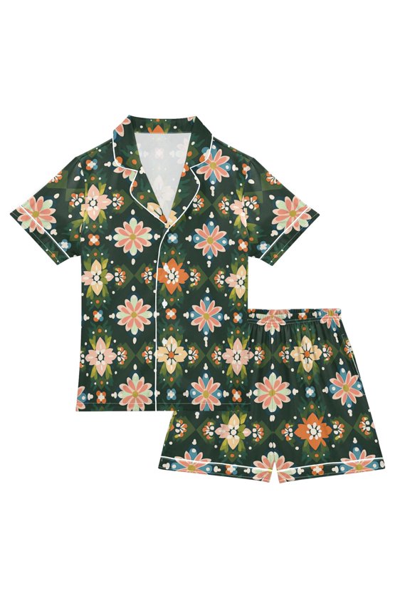 Black Letter Q Flower Tie Up Curtain for Window, Watercolor Alphabet Q Pink Beige Floral Leaf Adjustable Tie Up Balloon Curtain Valances Rod Pocket Window Treatment for Kitchen Bathroom 34"x45"