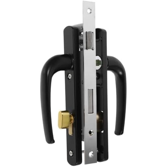 Black Lever Door Handles Storm Door Replacement Handle Aluminum Alloy Easy Install$$Tools & Hardware Other