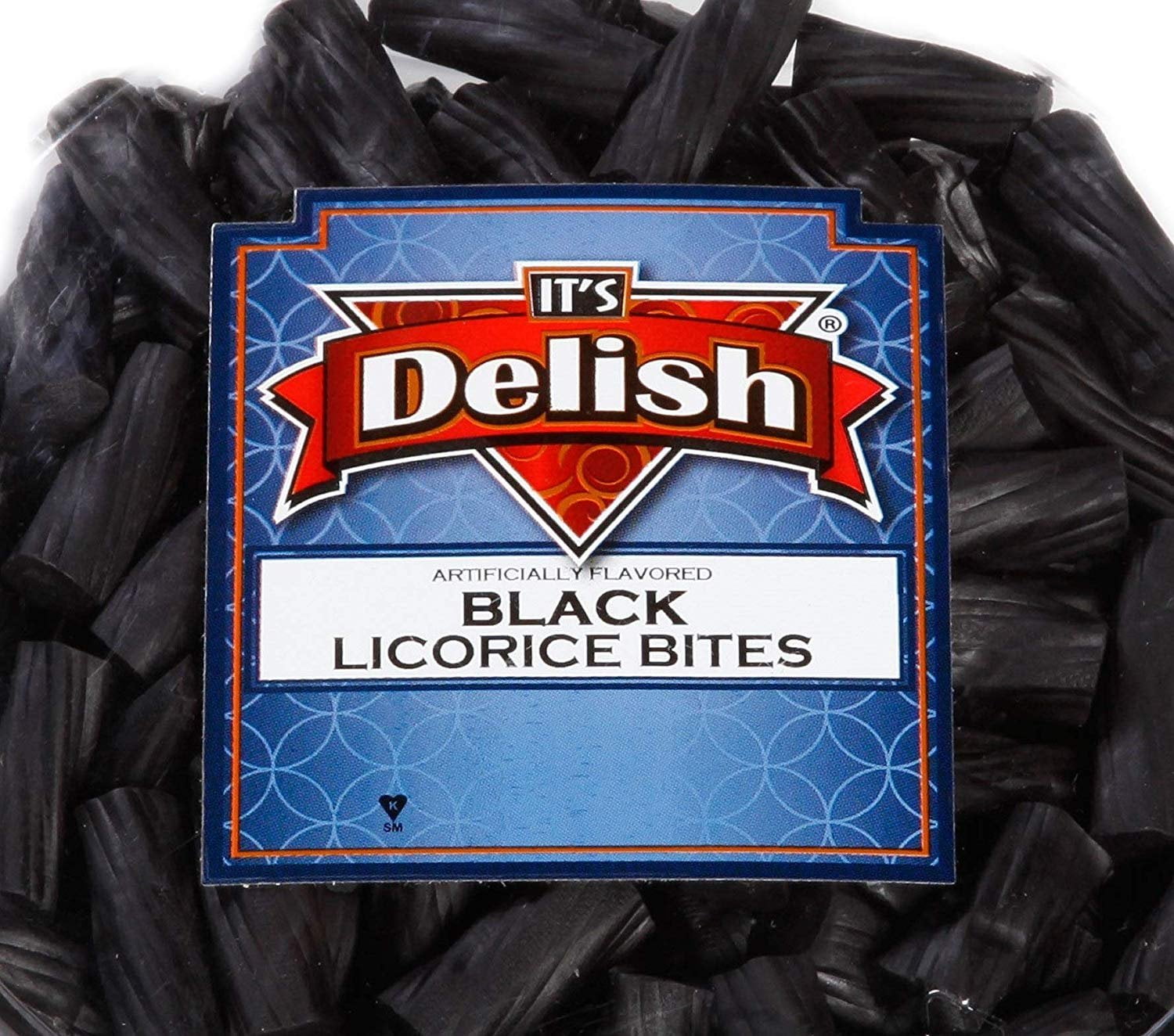 Black Licorice Bits by Its Delish, 5 lbs Bulk