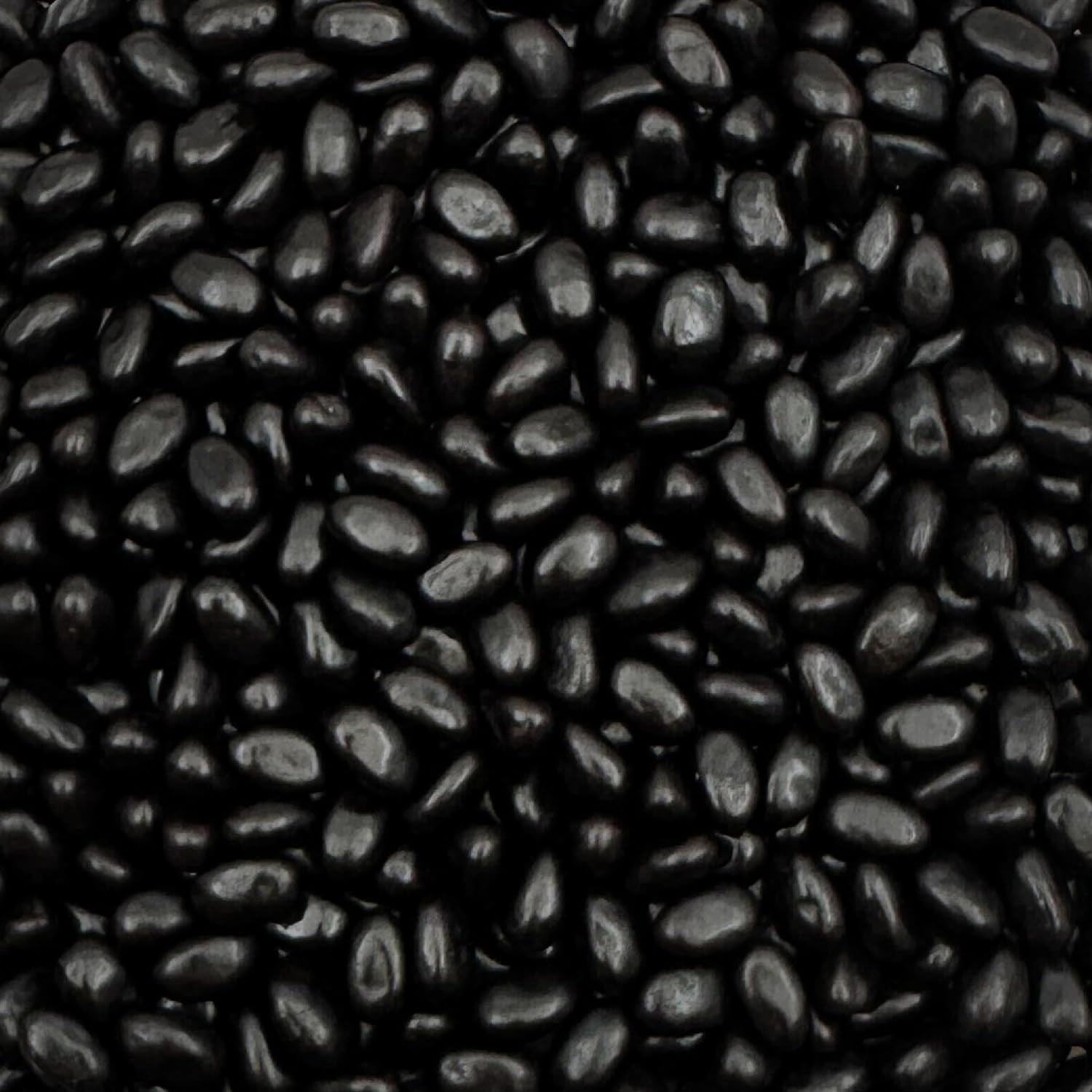 Black Licorice Jelly Beans Candy, 3Pound Bag