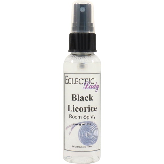 Black Licorice Room Spray by Eclectic Lady, 2 Ounces, Fragrant Aromatic Room Mist For Home, Room, Office