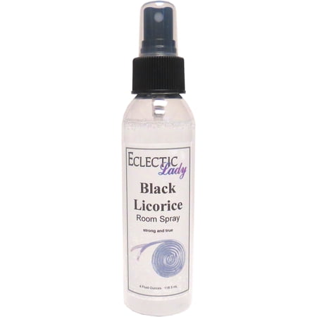 Black Licorice Room Spray by Eclectic Lady (Double Strength), 4 Ounces, Fragrant Aromatic Room Mist For Home, Room, Office