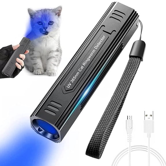Black Light UV Flashlight Dry Stains Bed Bug On Carpets Waterproof Convenient