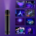 Black Light Violet Light Flashlight 365nm Small Flashlights Powerful