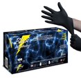Black Lightning Exam Gloves, Disposable, PowderFree Nitrile Gloves