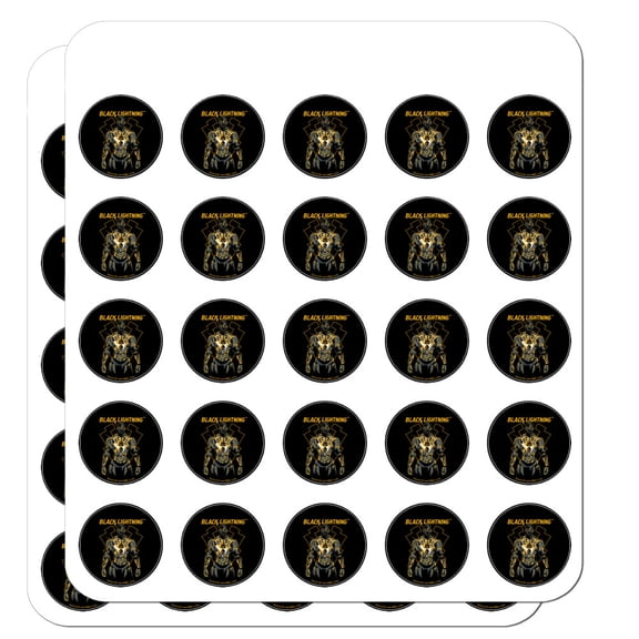 Black Lightning Graphic Planner Calendar Scrapbooking Crafting Stickers