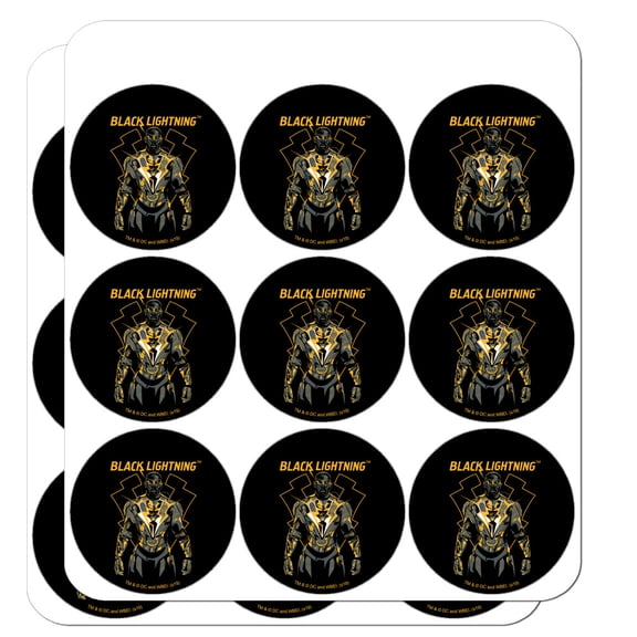 Black Lightning Graphic Planner Calendar Scrapbooking Crafting Stickers