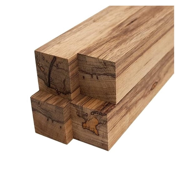 Black Limba Lumber Square Turning Blanks - 2" x 2" (4pcs) (2" x 2" x 24")