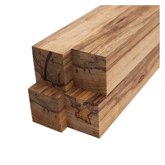 Black Limba Lumber Square Turning Blanks - 2" x 2" (4pcs) (2" x 2" x 24")