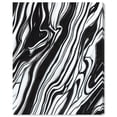thumbnail image 1 of Black Lines I Canvas Modern Black And White Abstract Wall Art by Art Remedy, Gallery Wrapped, 30" x 36", 1 of 1