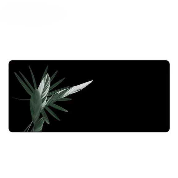 Black Liquid Design Gaming Mouse Pad, FBB Vision XXL Desk Mat for FPS Games