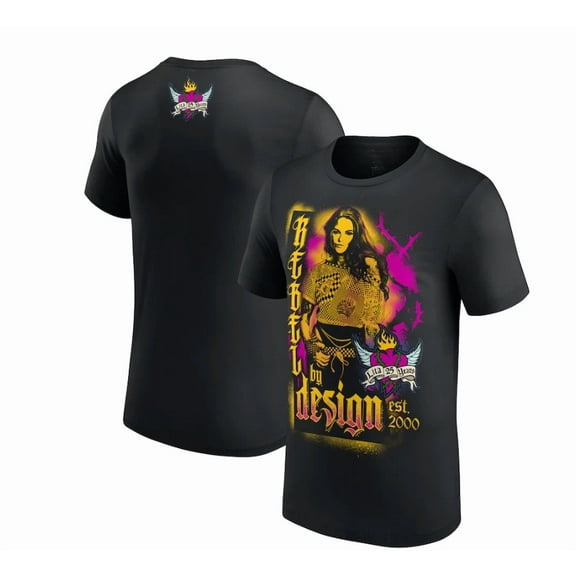 Black Lita 25 Years Photo T-Shirt,Black Color,Size L