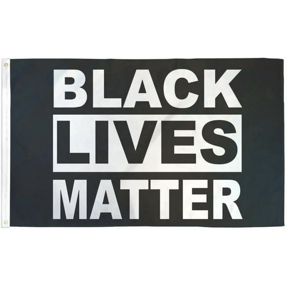 Black Lives Matter 3X5Ft Poly Flag Black Voices Activist Civil Rights Blm Flag