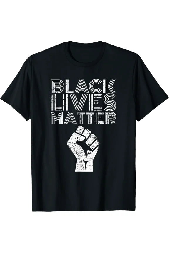 Black Lives Matter BLM Human Rights History Month Graphic T-Shirt, Size S-5XL