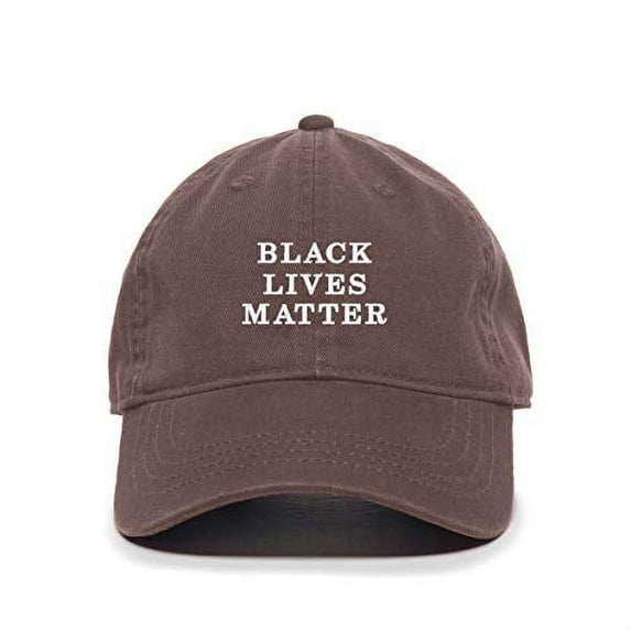Black Lives Matter Baseball Cap Embroidered Cotton Adjustable Dad Hat