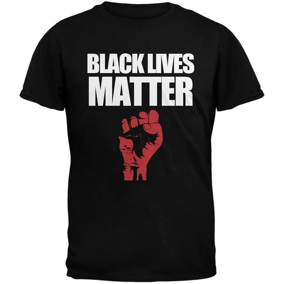 Black Lives Matter Black Adult T-Shirt - Large